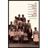 Education of Blacks in the South, 1860- 1935