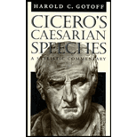 Cicero's Caesarian Speeches : A Stylistic Commentary