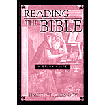 Reading the Bible: A Study Guide