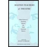 Master Teachers of Theatre : Observations on Teaching Theatre by Nine American Masters