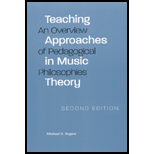 Teaching Approaches in Music Theory: An Overview of Pedagogical Philosophies