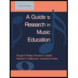 Guide to Research in Music Education