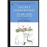 Secret Ingredients: The New Yorker Book of Food and Drink