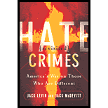 Hate Crimes Revisited : America's War on Those Who Are Different