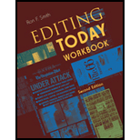 Editing Today - Workbook (Paperback)