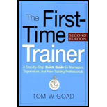 First-Time Trainer