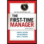 First-Time Manager
