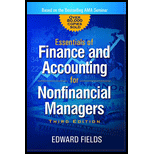 Essentials of Finance and Accounting for Nonfinancial Managers