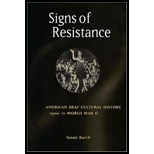 Signs of Resistance : American Deaf Cultural History