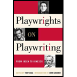 Playwrights on Playwriting: From Ibsen to Ionesco