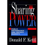 Sharing Power : Public Governance and Private Markets