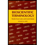 Bioscientific Terminology: Words from Latin and Greek Stems