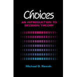 Choices: Introduction to Decision Theory