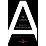 Reading Autobiography: Guide for Interpreting Life Narratives