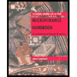 Microfinance Handbook : An Institutional and Financial Perspective