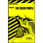 Cliffs Notes on Walker's The Color Purple