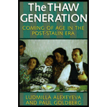 Thaw Generation: Coming of Age in the Post-Stalin Era