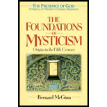 Foundations of Mysticism: Origins to the Fifth Century
