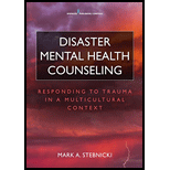 Disaster Mental Health Counseling