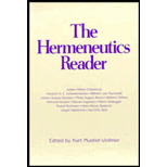 Hermeneutics Reader : Texts of the German Tradition from the Enlightenment to the Present