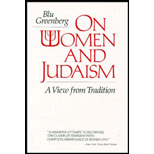 On Women and Judaism : A View from Tradition