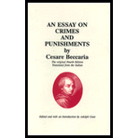 Essay on Crimes and Punishments