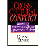 Cross-Cultural Conflict: Building Relationships for Effective Ministry