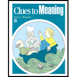 Clues to Meaning: Book B