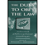 Duty to Obey Law : Selected Philosophical Readings