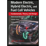 Modern Electric, Hybrid Electric, and Fuel Cell Vehicles