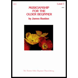 Musicianship for the Older Beginner, Level 1