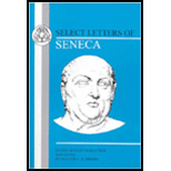 Selected Letters of Seneca