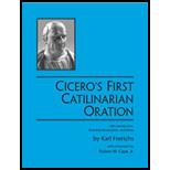 Cicero's First Catilinarian Oration