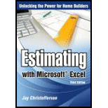 Estimating With Microsoft Excel - With CD