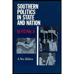 Southern Politics in State and Nation