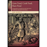 Grow Food, Cook Food, Share Food: Perspectives on Eating from the Past and a Preliminary Agenda for the Future