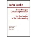 Some Thoughts Concerning Education and Of the Conduct of the Understanding