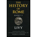 History of Rome: Books I-V
