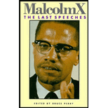 Malcolm X : The Last Speeches