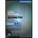 Developing Essential Understanding of Geometry for Teaching Mathematics in Grades 6-8