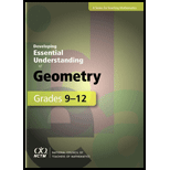 Developing Essential Understanding of Geometry for Teaching Mathematics in Grades 9-12