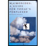 Maimonides : A Guide for Today's Perplexed