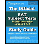 Official SAT Subject Tests in Mathematics Levels 1 and 2 Study Guide