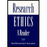 Research Ethics : A Reader