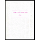 Writing News for the Print Media