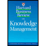 Harvard Business Review on Knowledge Management (Harvard Business Review Series)