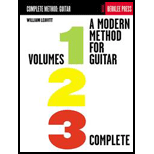 Modern Method for Guitar, Volume 1, 2 and 3: Complete