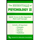 Essentials of Psychology II