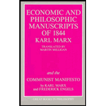 Economic and Philosophy Manuscripts of 1844 Karl Marx and the Communist Manifesto