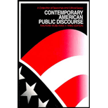 Contemporary American Public Discourse : A Collection of Speeches and Critical Essays